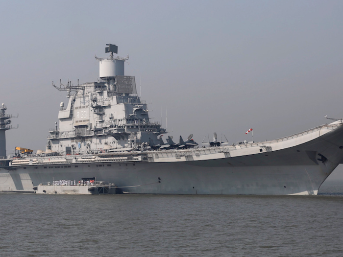 INS Vikramaditya is the Indian Navy