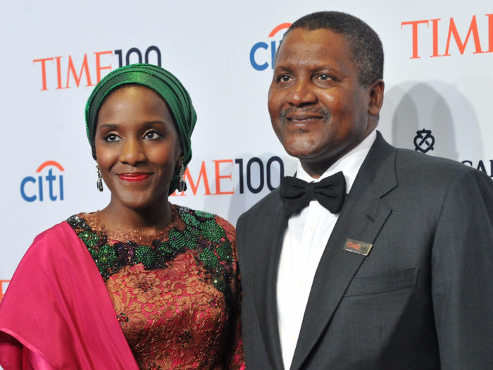 1. Aliko Dangote, $13.8 billion