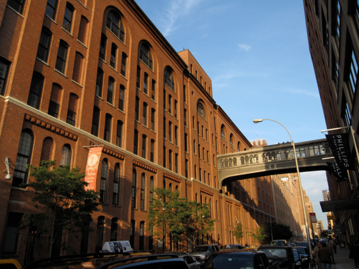 Among the things left behind: a bridge that connected the factory to Nabisco