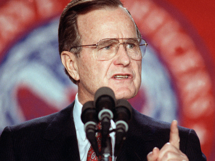 17: George H.W. Bush