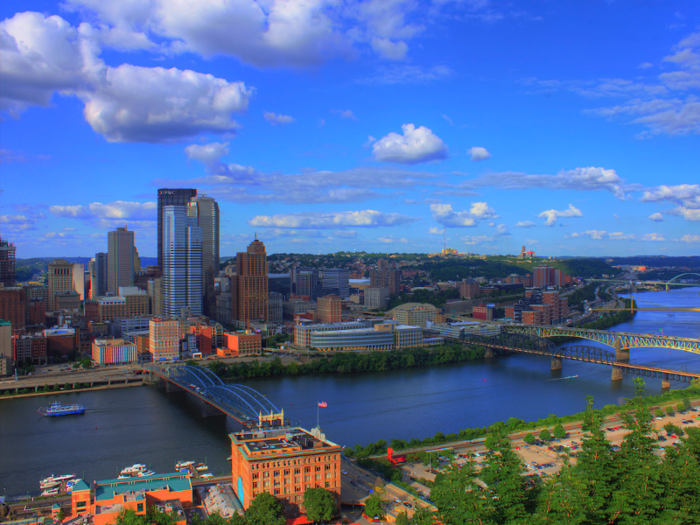 Pittsburgh, Pennsylvania: more than $112,126