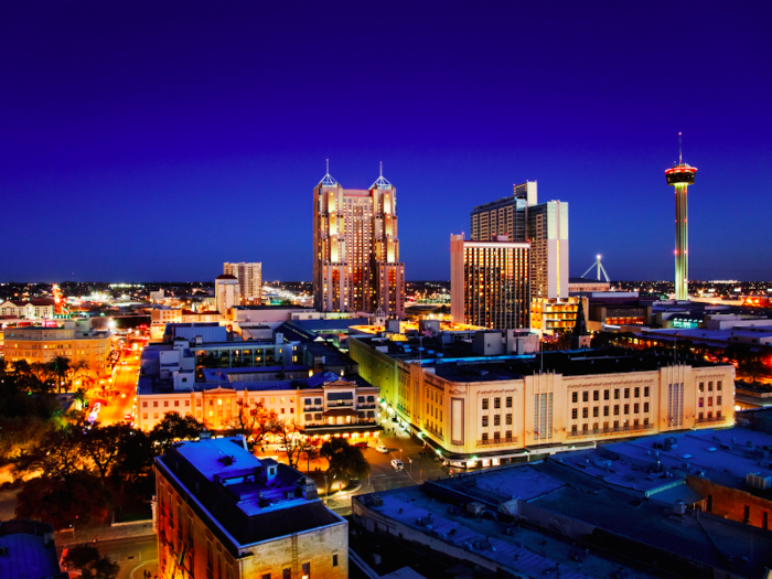 San Antonio, Texas: more than $112,210