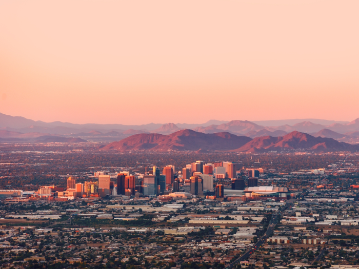 Phoenix, Arizona: more than $116,150