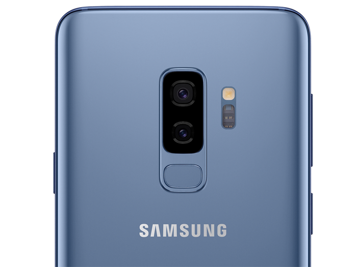 The Galaxy S9+ has a dual-lens camera system, which is a first for Samsung