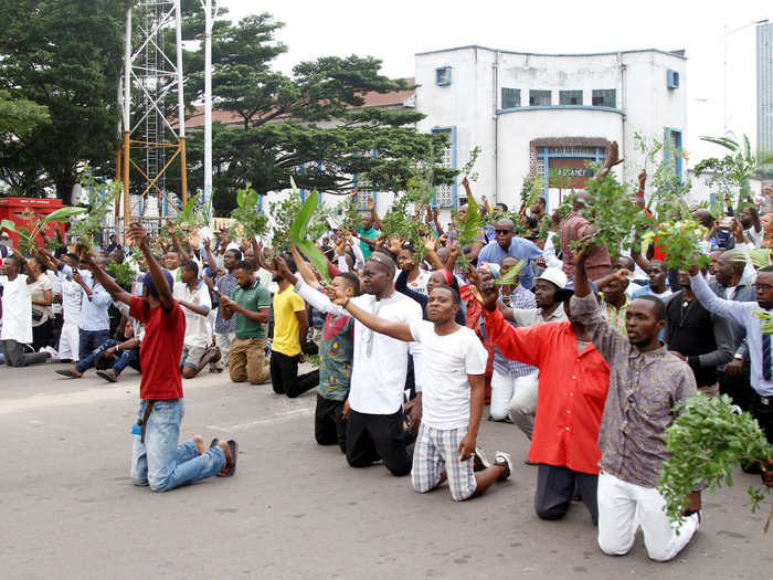 With opposition parties in disarray, the Catholic Church, which had previously tried to stay neutral, organized anti-government protests together with a spiritual group called the Lay Coordination Committee.