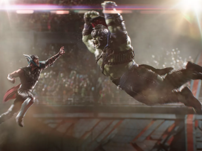 11. Thor vs. Hulk ("Thor: Ragnarok")