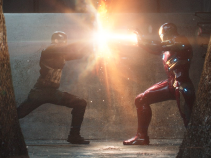 7. Captain America vs. Iron Man ("Captain America: Civil War")