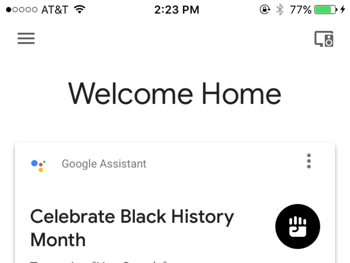 3. The Google Home app leaves much to be desired, and is practically useless