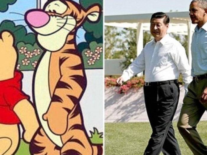 Xi has been compared to Winnie the Pooh, the cartoon bear made by English author A. A. Milne. The comparison is made by opponents of Xi, who say that the teddy and the president share similar physical characteristics.