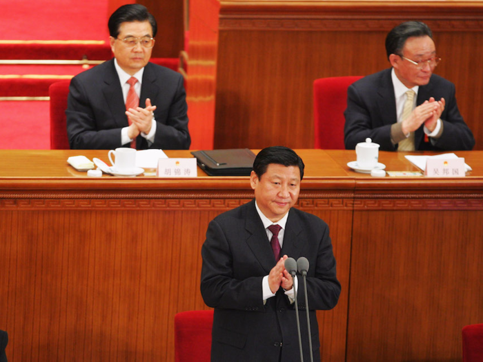 In 2007, Xi was named head of Shanghai