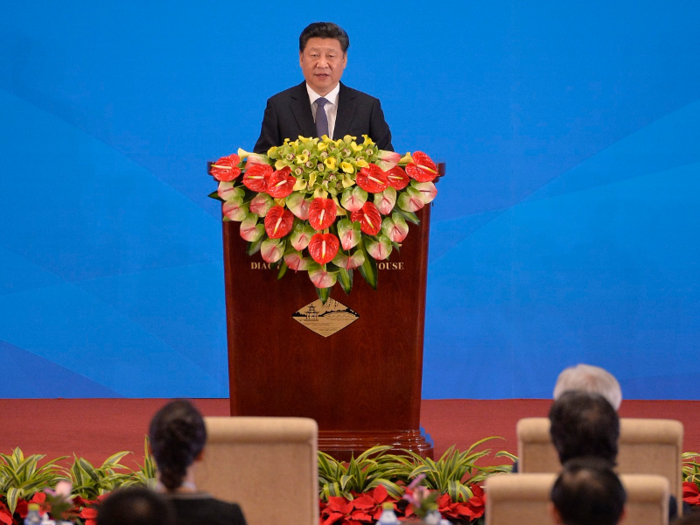 October 2016: Xi is named the Communist Party