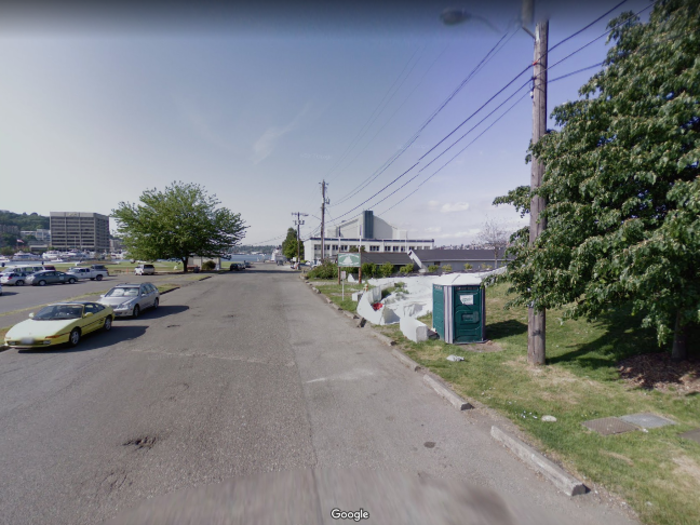 South Lake Union has renovated some of its streets, too. In 2008, a concrete road led to the waterfront naval base.