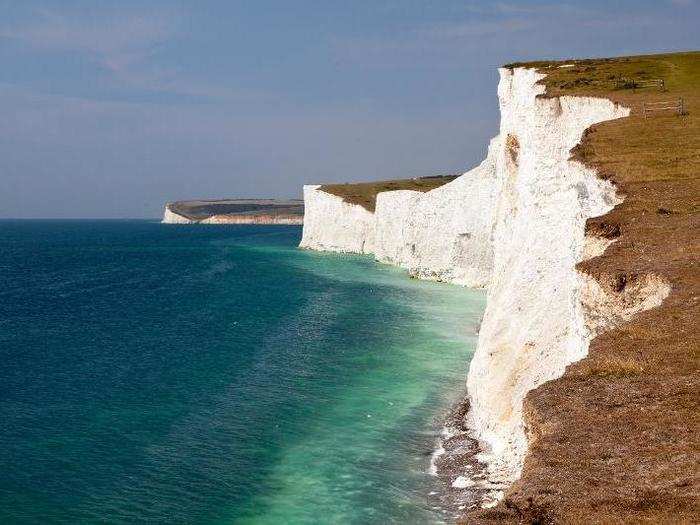 13. Cliffs Of Dover, Kent, England.