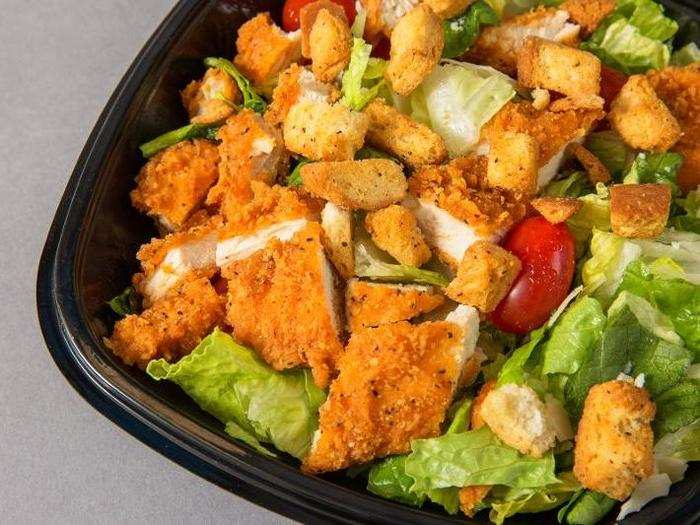 We compared salads from McDonald