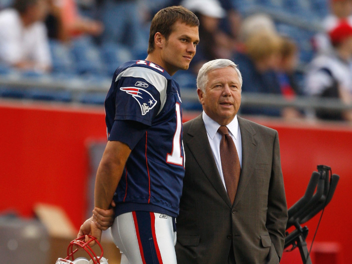 In 1988, Kraft purchased the Patriots stadium out of bankruptcy court.