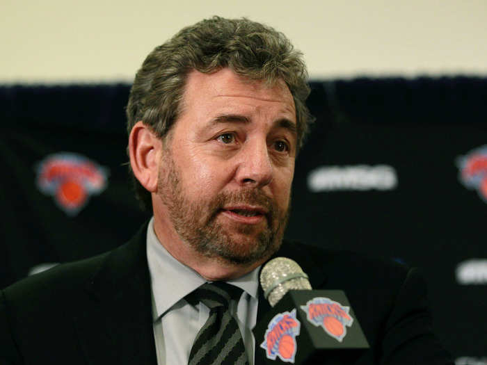 =18: New York Rangers owner James Dolan — $1.5 billion