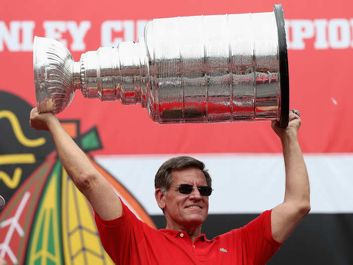 7: Chicago Blackhawks owner Rocky Wirtz — $4.2 billion