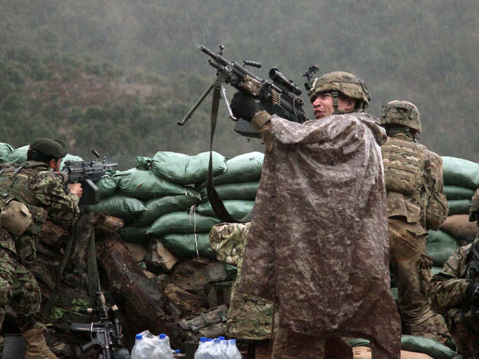M249 squad automatic weapon