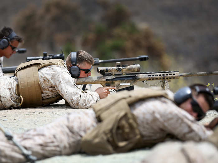 M107 long-range sniper rifle