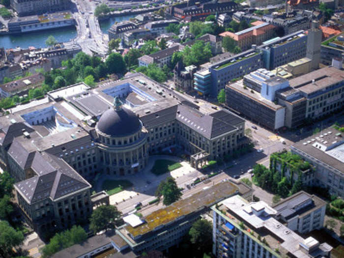 9. ETH Zurich - Swiss Federal Institute of Technology