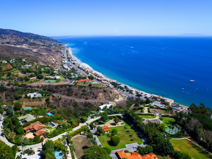 Down payment on $3.5 million mansion in Malibu, California