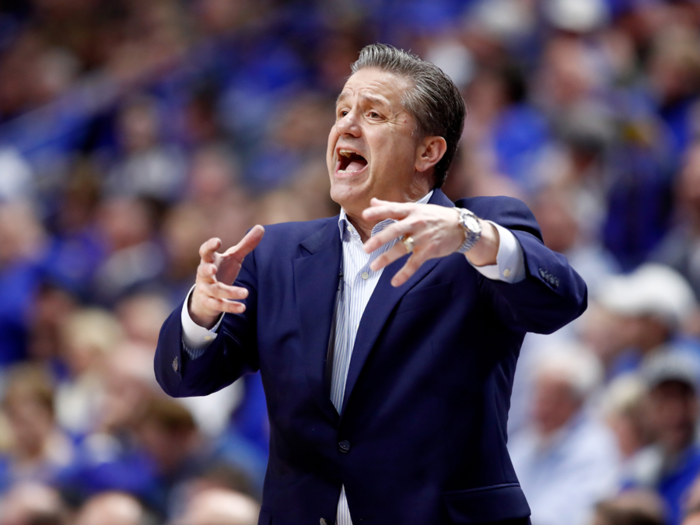 2. John Calipari — $8.0 million