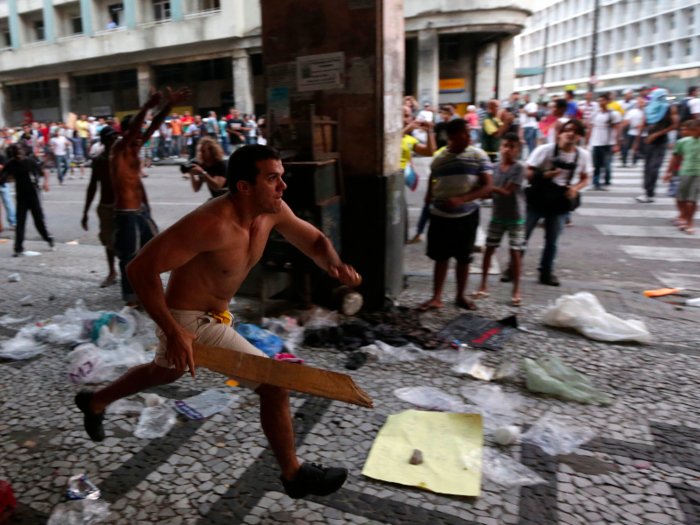 22. Recife, Brazil, had 54.96 homicides per 100,000 residents.