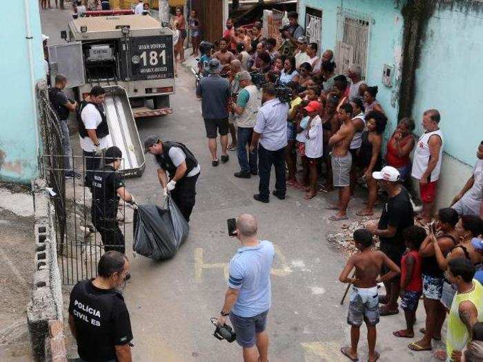 49. Vitoria, Brazil, had 36.07 homicides per 100,000 residents.