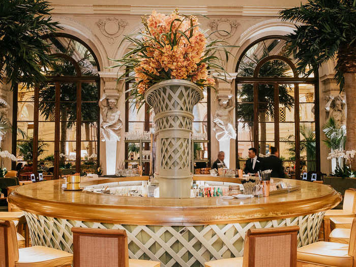 The crown jewel of The Plaza may be Palm Court, which serves breakfast, tea, bar bites, and evening cocktails. It has been featured in many popular novels and films, including The Great Gatsby.