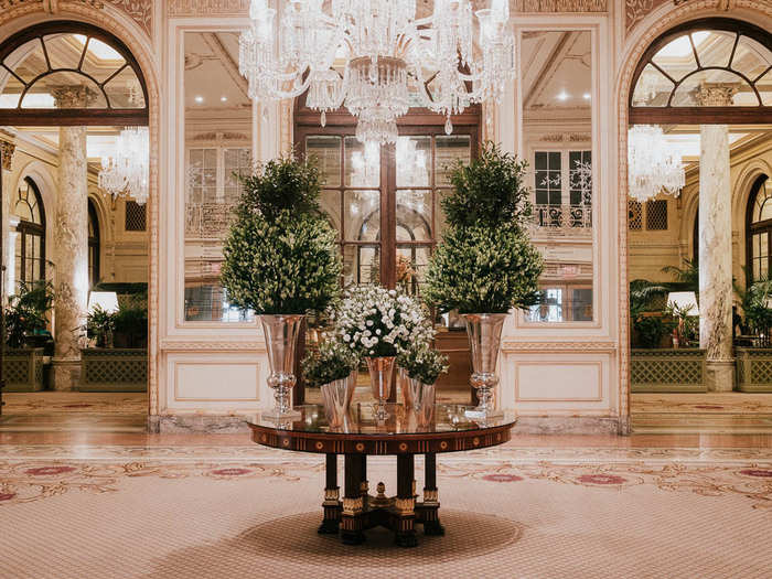 Despite the renovations, most of the hotel, like this entrance way, has been preserved or restored to its original look. The building has been a New York City landmark since 1969 and a National Historic Landmark since 1986.