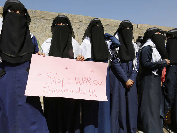 1. Yemen — This country has no women in parliament and has never had a female head of state. The law does not mandate equal pay, and women only have partial access to financial services.