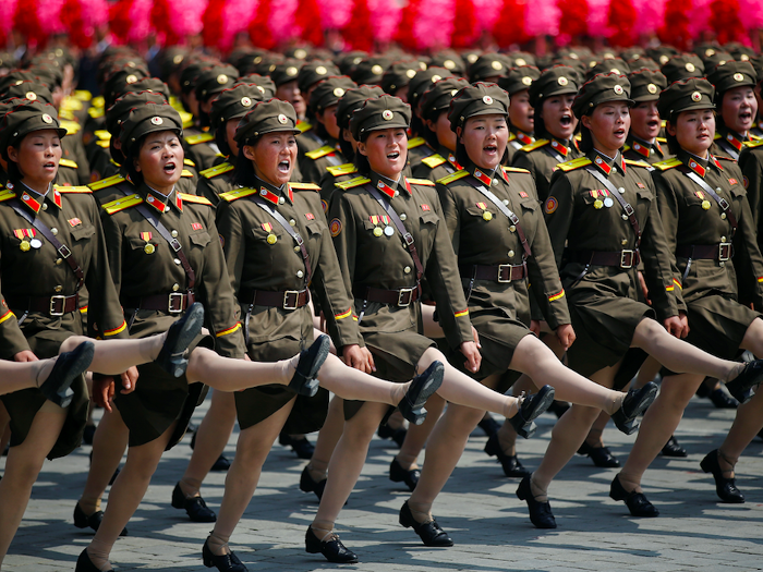 One of the most telling aspects of North Korean life is its military. Kim Jong Un loves to show of the country