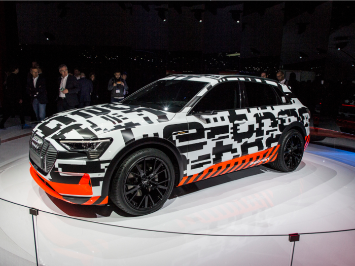 ... An e-tron electric SUV prototype.