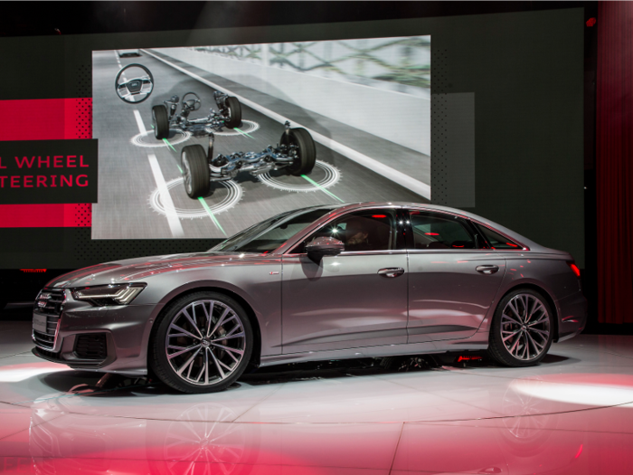 Audi unveiled an all-new A6 sedan and...