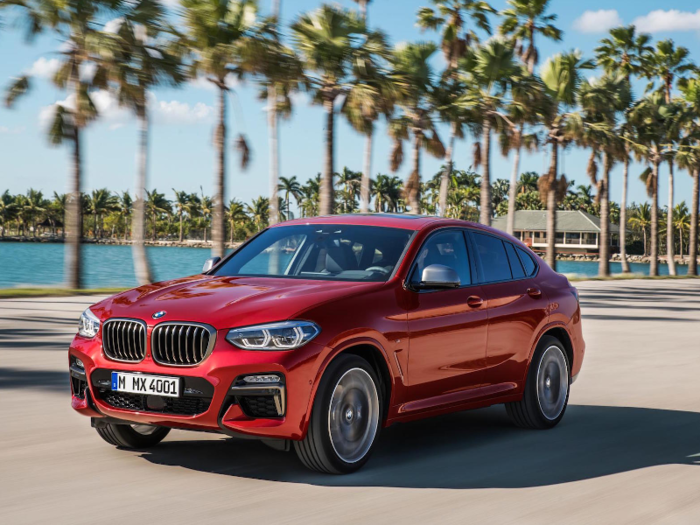 BMW rolled out its new X4 crossover,...