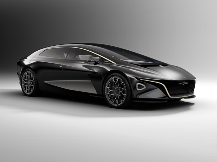 And then Aston Martin unveiled the futuristic Lagonda Vision Concept electric car.