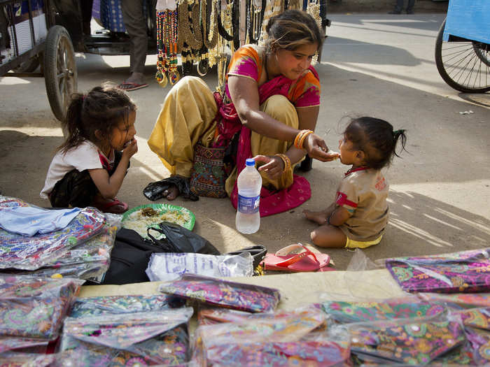 And of course, many women around the world will simply spend the day working to make money and feed their children.