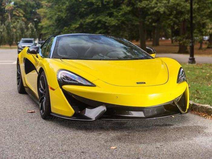 Aesthetically, the 570S