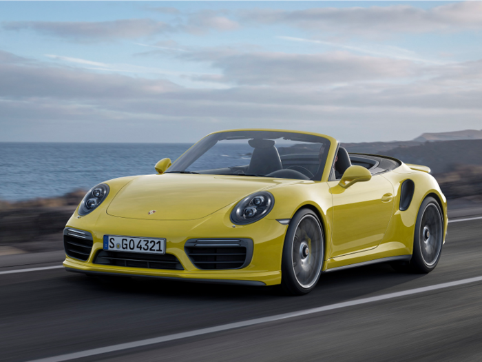 .... The Porsche 911 Turbo S Cabriolet. Both are from VW Group.