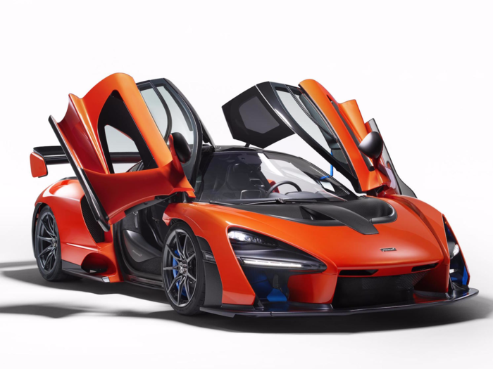 ... The McLaren Senna hypercar.