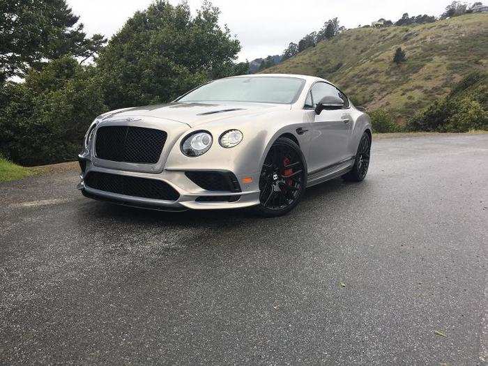 According to Bentley, the Sportsports Coupe can do 60 mph in just 3.4 seconds and hit a top speed of 209 mph.