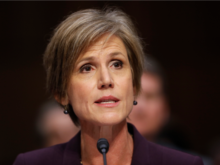 Sally Yates became a lecturer at Georgetown Law