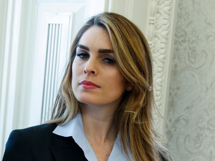 Hope Hicks has plenty of time to plan out her next steps