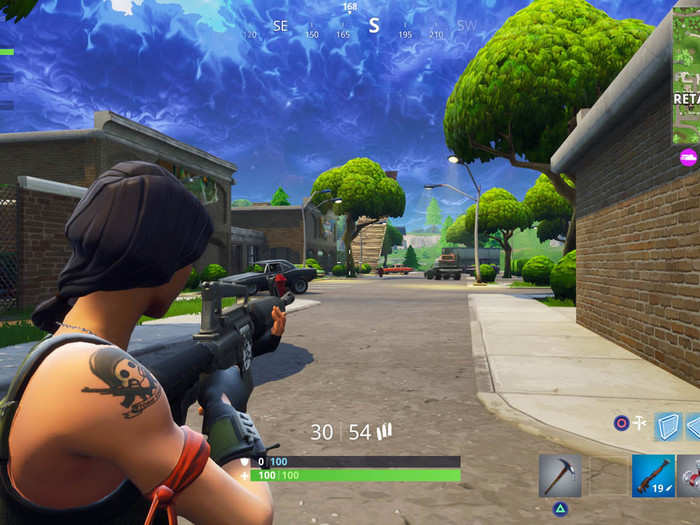 5. Dying in "Fortnite" is low-stakes, and you don