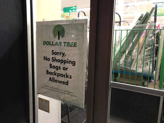 Dollar Tree instantly set a different tone.