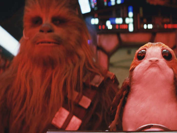 14. The porg Chewie cooked