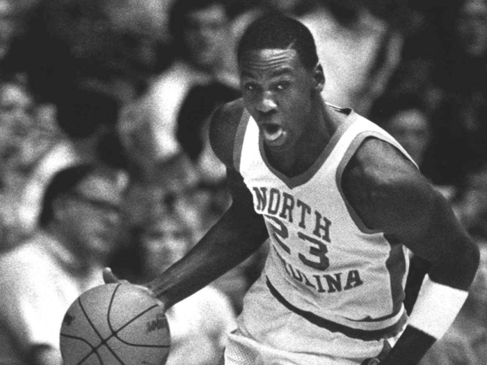 Michael Jordan was a freshman on the 1982 Tar Heels team, and he played a pivotal role averaging 13.5 points per game. He also hit the game-winning shot against Georgetown in the title game.