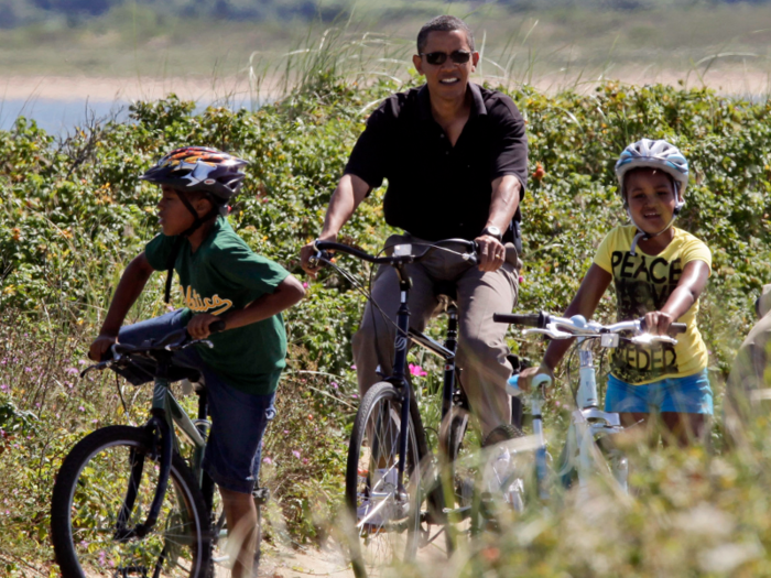 Barack Obama spent nearly every summer vacation on Martha