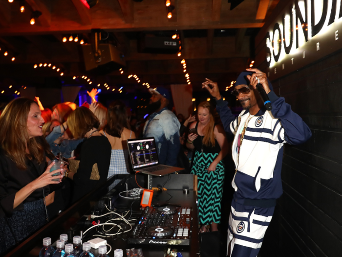 "The Party" was turned up to 11 when Snoop Dogg took over the turntables for a DJ set.