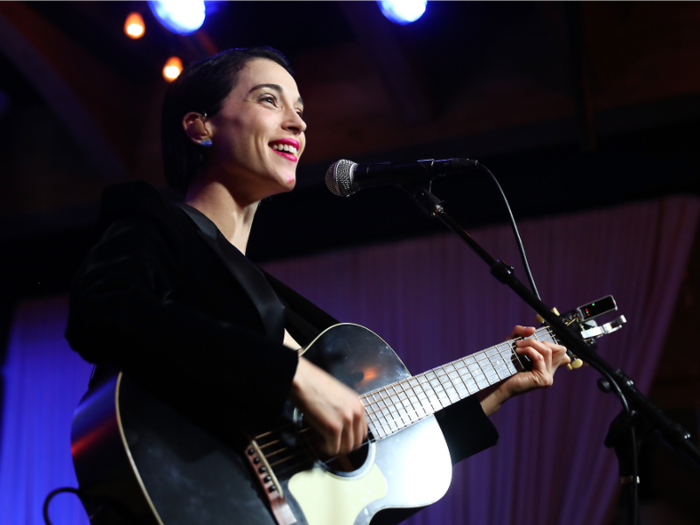 She serenaded the crowd with her ethereal blend of indie rock and chamber pop.